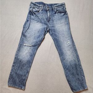 Men’s Banana Republic Slim Fit Straight Leg Vintage Jean Denim Sz 34